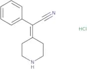 2-Phenyl-2-(piperidin-4-ylidene)acetonitrile hydrochloride