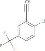 1-Chloro-2-ethynyl-4-(trifluoromethyl)benzene