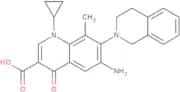 6-Amino-1-cyclopropyl-7-(3,4-dihydro-1H-isoquinolin-2-yl)-8-methyl-4-oxoquinoline-3-carboxylic acid