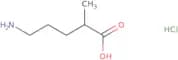 5-Amino-2-methylpentanoic acid hydrochloride