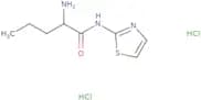 2-Amino-N-(1,3-thiazol-2-yl)pentanamide dihydrochloride