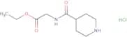 Ethyl 2-(piperidin-4-ylformamido)acetate hydrochloride