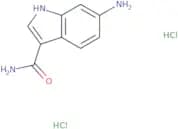 6-Amino-1H-indole-3-carboxamide dihydrochloride