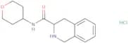 N-(Oxan-4-yl)-1,2,3,4-tetrahydroisoquinoline-3-carboxamide hydrochloride