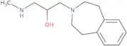1-(Methylamino)-3-(2,3,4,5-tetrahydro-1H-3-benzazepin-3-yl)propan-2-ol