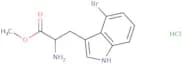 Methyl 2-amino-3-(4-bromo-1H-indol-3-yl)propanoate hydrochloride