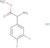 Methyl 2-amino-2-(3,4-difluorophenyl)acetate hydrochloride