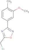 5-(Chloromethyl)-3-(3-methoxy-4-methylphenyl)-1,2,4-oxadiazole