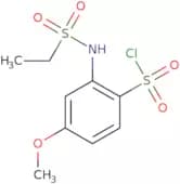 2-Ethanesulfonamido-4-methoxybenzene-1-sulfonyl chloride