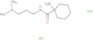 1-Amino-N-[3-(dimethylamino)propyl]cyclohexane-1-carboxamide dihydrochloride