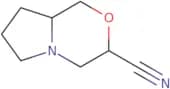 Hexahydro-1H-pyrrolo[2,1-c]morpholine-3-carbonitrile