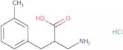 3-Amino-2-[(3-methylphenyl)methyl]propanoic acid hydrochloride