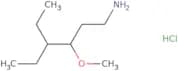 4-Ethyl-3-methoxyhexan-1-amine hydrochloride