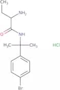 2-Amino-N-[2-(4-bromophenyl)propan-2-yl]butanamide hydrochloride