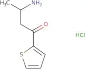 3-Amino-1-(thiophen-2-yl)butan-1-one hydrochloride