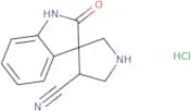 2-Oxo-1,2-dihydrospiro[indole-3,3'-pyrrolidine]-4'-carbonitrile hydrochloride