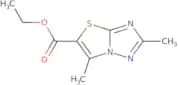 Ethyl 2,6-dimethyl-[1,2,4]triazolo[3,2-b][1,3]thiazole-5-carboxylate