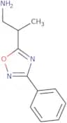 2-(3-Phenyl-1,2,4-oxadiazol-5-yl)propan-1-amine