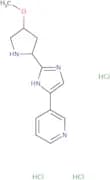 3-[2-(4-Methoxypyrrolidin-2-yl)-1H-imidazol-4-yl]pyridine trihydrochloride