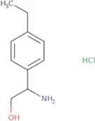 2-Amino-2-(4-ethylphenyl)ethan-1-ol hydrochloride