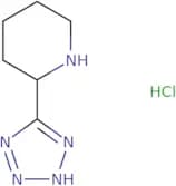 2-(2H-1,2,3,4-Tetrazol-5-yl)piperidine hydrochloride