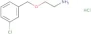 2-[(3-Chlorophenyl)methoxy]ethan-1-amine hydrochloride