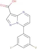7-(3,5-Difluorophenyl)pyrazolo[1,5-a]pyrimidine-3-carboxylic acid