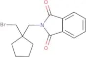 2-{[1-(Bromomethyl)cyclopentyl]methyl}-2,3-dihydro-1H-isoindole-1,3-dione