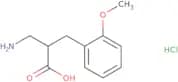3-Amino-2-[(2-methoxyphenyl)methyl]propanoic acid hydrochloride