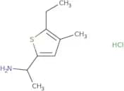 1-(5-Ethyl-4-methylthiophen-2-yl)ethan-1-amine hydrochloride