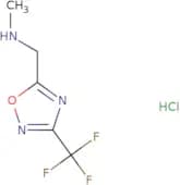 Methyl({[3-(trifluoromethyl)-1,2,4-oxadiazol-5-yl]methyl})amine hydrochloride