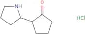 2-(Pyrrolidin-2-yl)cyclopentan-1-one hydrochloride