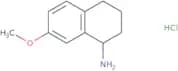(1R)-7-Methoxy-1,2,3,4-tetrahydronaphthalen-1-amine hydrochloride