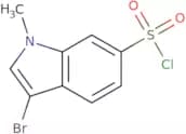 3-Bromo-1-methyl-1H-indole-6-sulfonyl chloride
