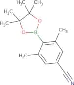 3,5-Dimethyl-4-(4,4,5,5-tetramethyl-1,3,2-dioxaborolan-2-yl)benzonitrile