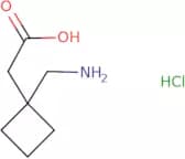 2-[1-(Aminomethyl)cyclobutyl]acetic acid hydrochloride