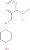 Rel-(1R,4R)-4-{[(2-nitrophenyl)methyl]amino}cyclohexan-1-ol