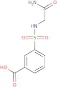 3-[(Carbamoylmethyl)sulfamoyl]benzoic acid