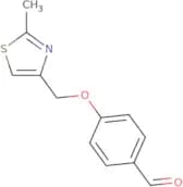 4-[(2-Methyl-1,3-thiazol-4-yl)methoxy]benzaldehyde