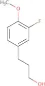 3-(3-Fluoro-4-methoxyphenyl)propan-1-ol