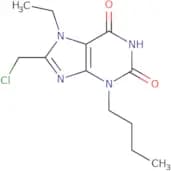 3-Butyl-8-(chloromethyl)-7-ethyl-2,3,6,7-tetrahydro-1H-purine-2,6-dione
