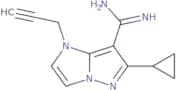 6-Cyclopropyl-1-(prop-2-yn-1-yl)-1H-imidazo[1,2-b]pyrazole-7-carboximidamide