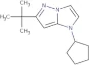 6-(tert-Butyl)-1-cyclopentyl-1H-imidazo[1,2-b]pyrazole