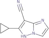 6-Cyclopropyl-1H-imidazo[1,2-b]pyrazole-7-carbonitrile