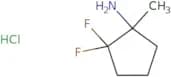 2,2-Difluoro-1-methylcyclopentan-1-amine hydrochloride