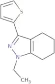 1-Ethyl-3-(thiophen-2-yl)-4,5,6,7-tetrahydro-1H-indazole