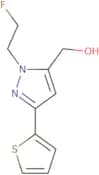 (1-(2-Fluoroethyl)-3-(thiophen-2-yl)-1H-pyrazol-5-yl)methanol
