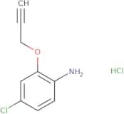 [4-Chloro-2-(prop-2-yn-1-yloxy)phenyl]amine hydrochloride