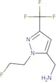 (1-(2-Fluoroethyl)-3-(trifluoromethyl)-1H-pyrazol-5-yl)methanamine