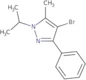 4-Bromo-1-isopropyl-5-methyl-3-phenyl-1H-pyrazole